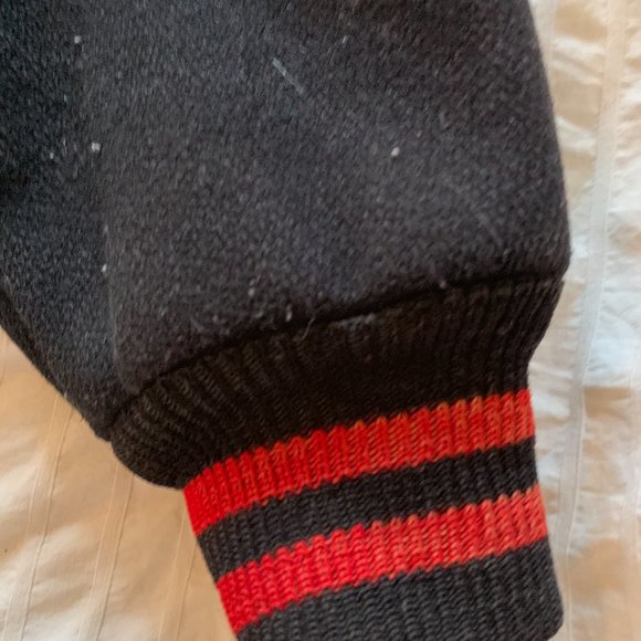 Vintage Bomber/Letterman Jacket, M-L - Picture 3 of 5